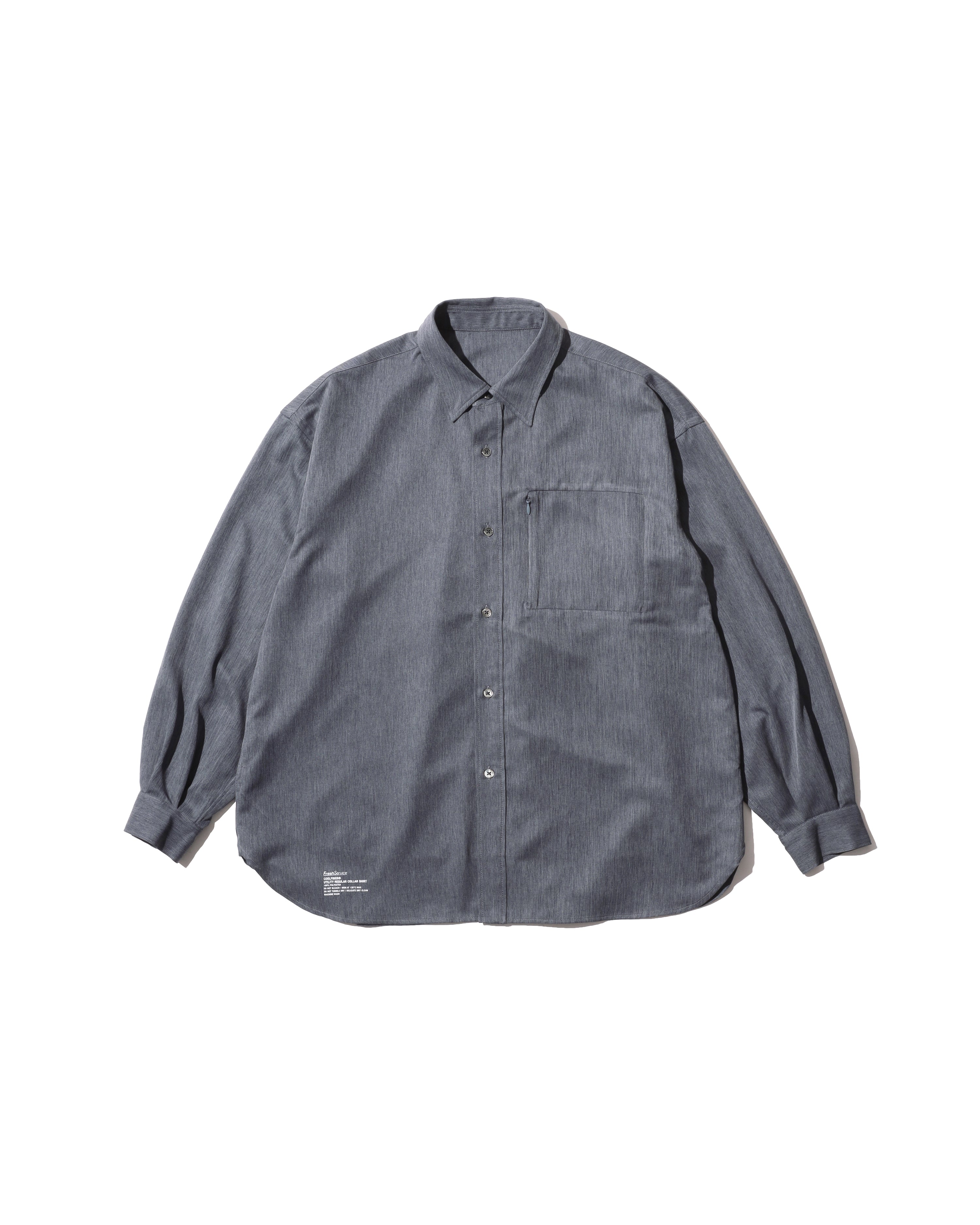【FreshService】Cool Fiber S/S Shirt COOLFIBER UTILITY REGULAR COLLAR SHIRT – FreshService® official site