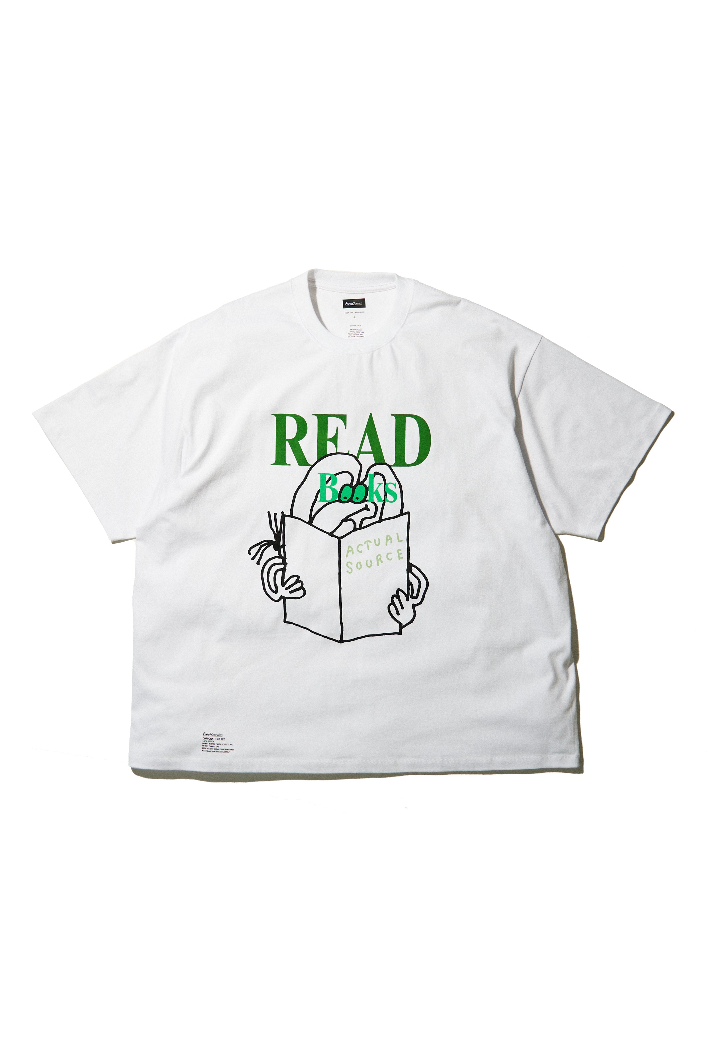 Actual Source × FS CORPORATE S/S TEE “READ” – FreshService® official site