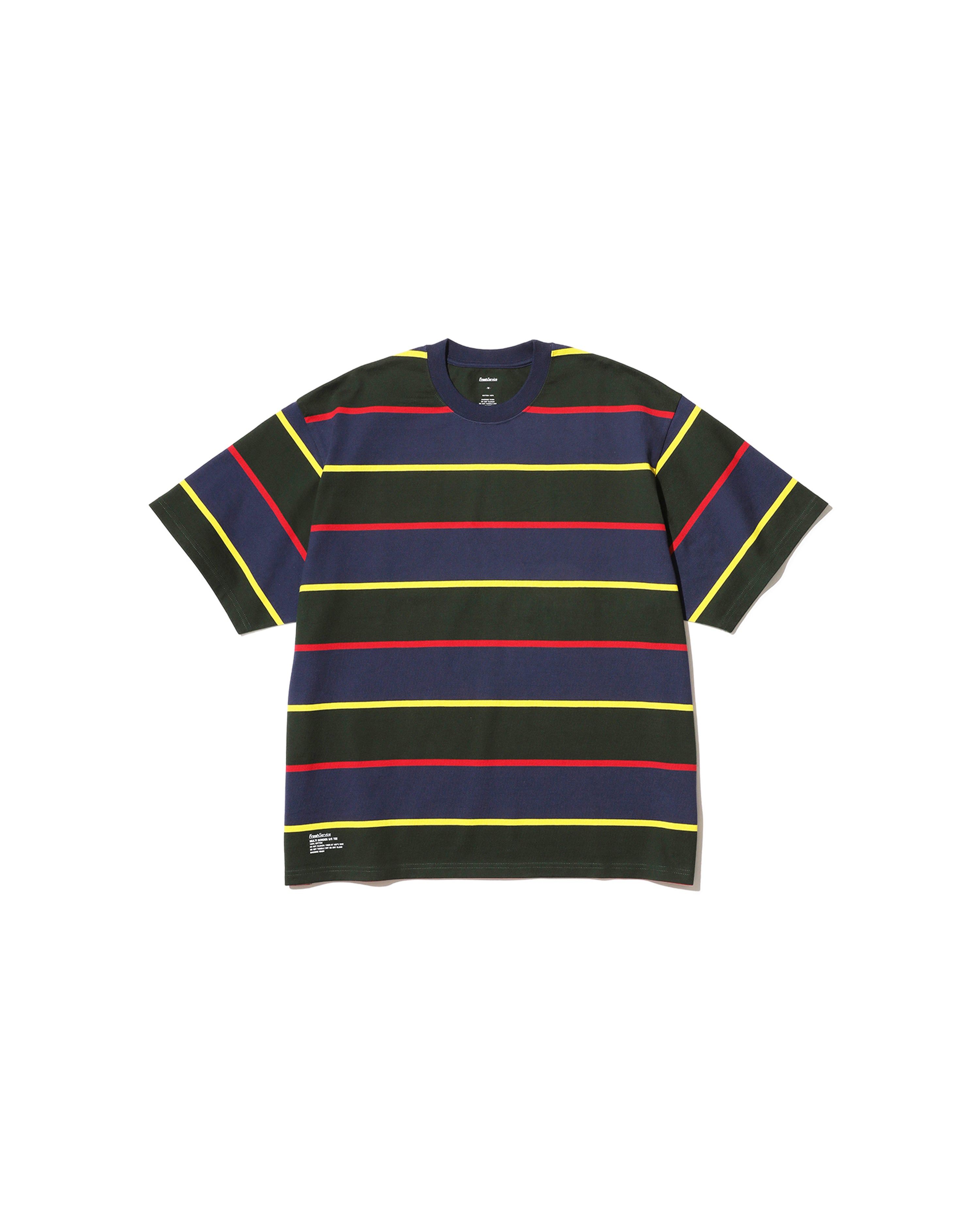 美品 FreshService MULTI BORDER S/S TEE MULTI BORDER S/S TEE – FreshService® official site