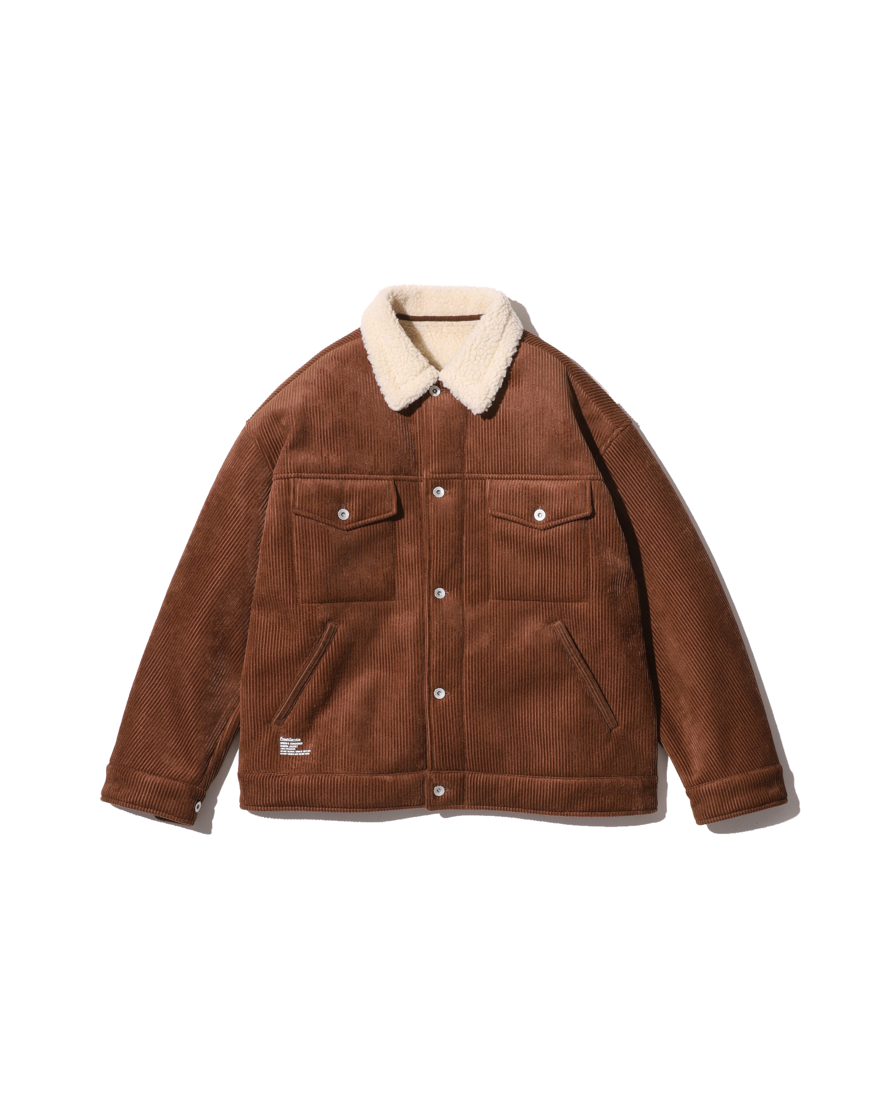SHERPA CORDUROY RANCH JACKET – FreshService® official site