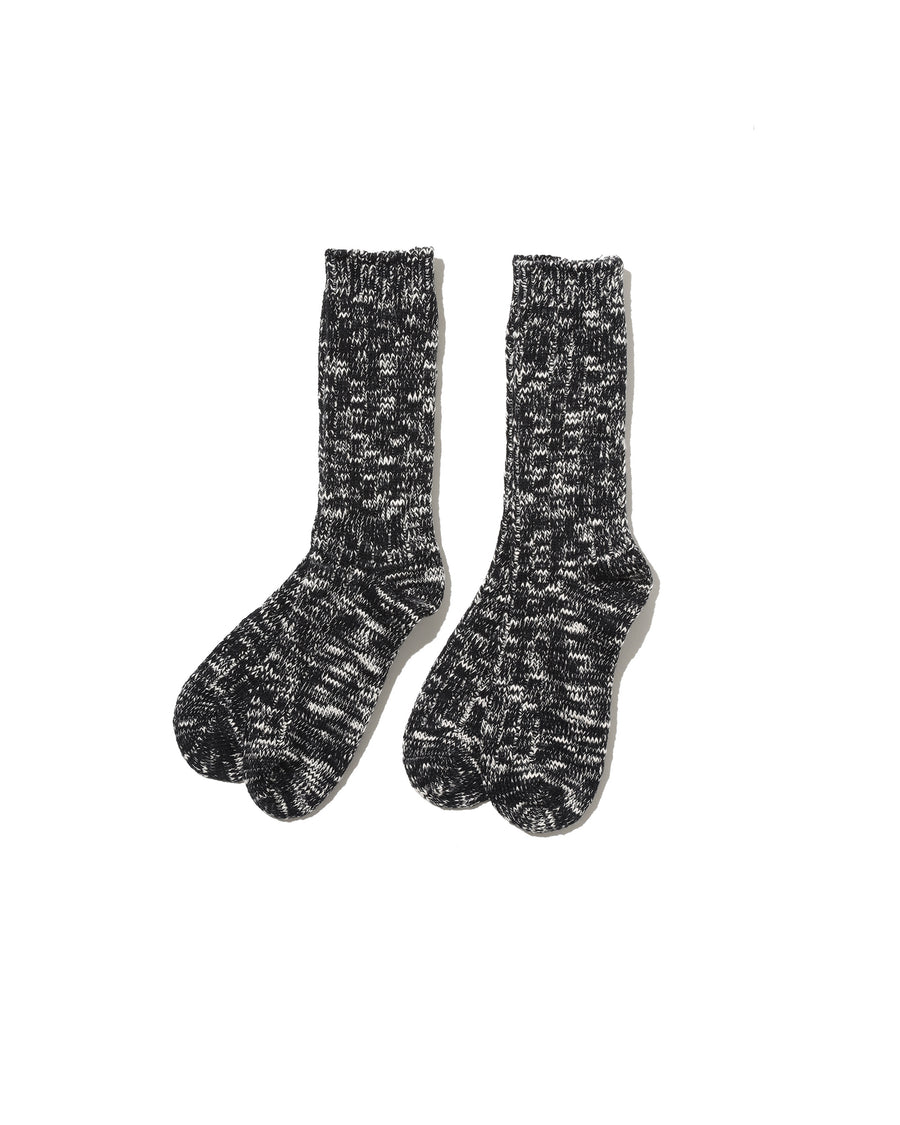 2-PACK SLUB CREW SOCKS