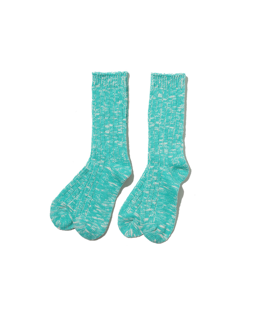 2-PACK SLUB CREW SOCKS