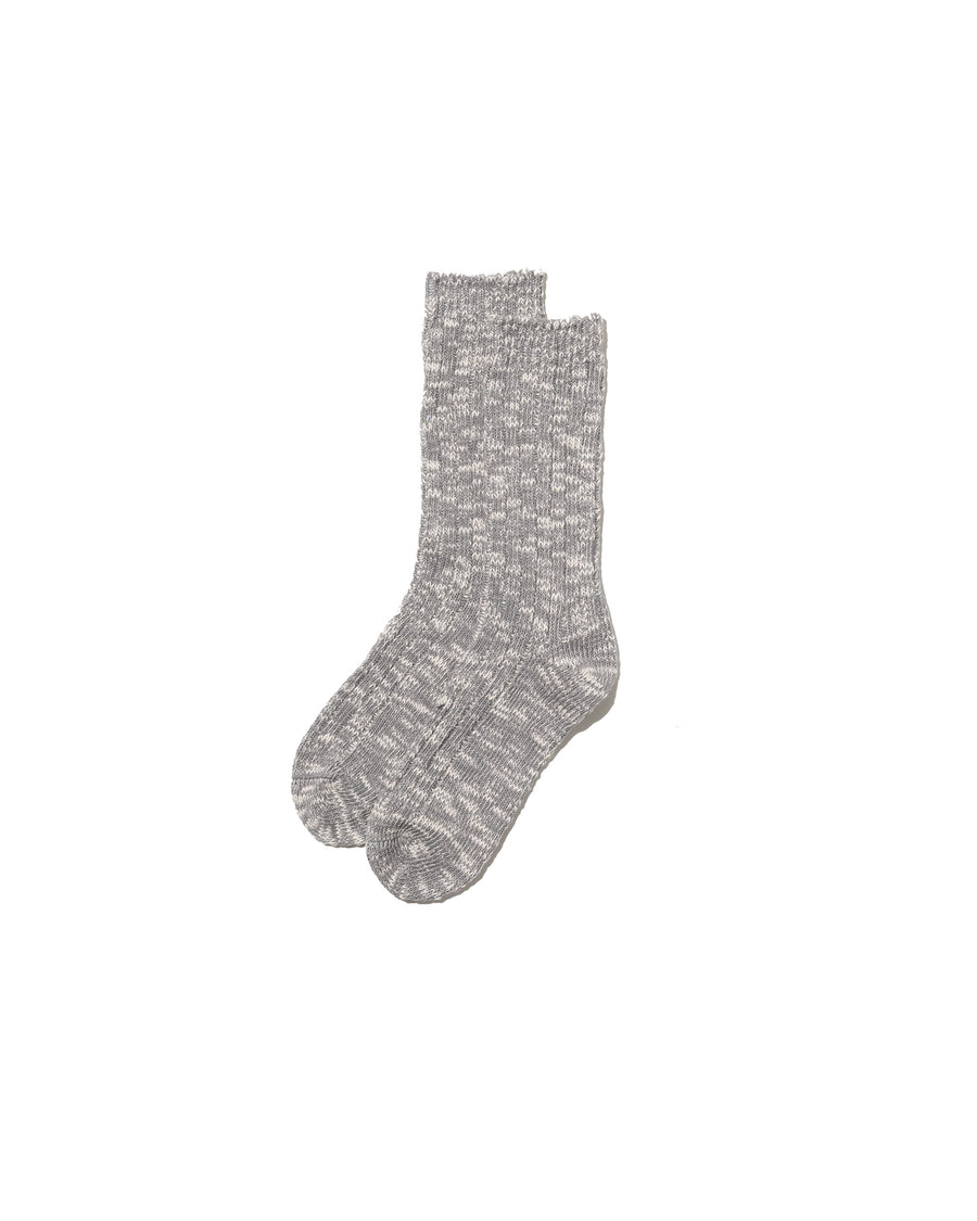 2-PACK SLUB CREW SOCKS