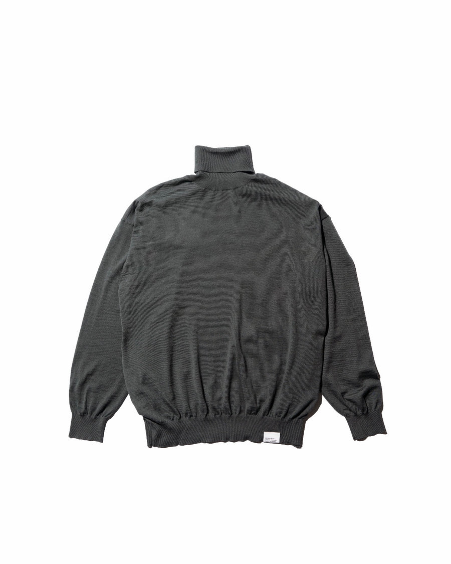 TECH HIGH GAUGE HIGH NECK KNIT