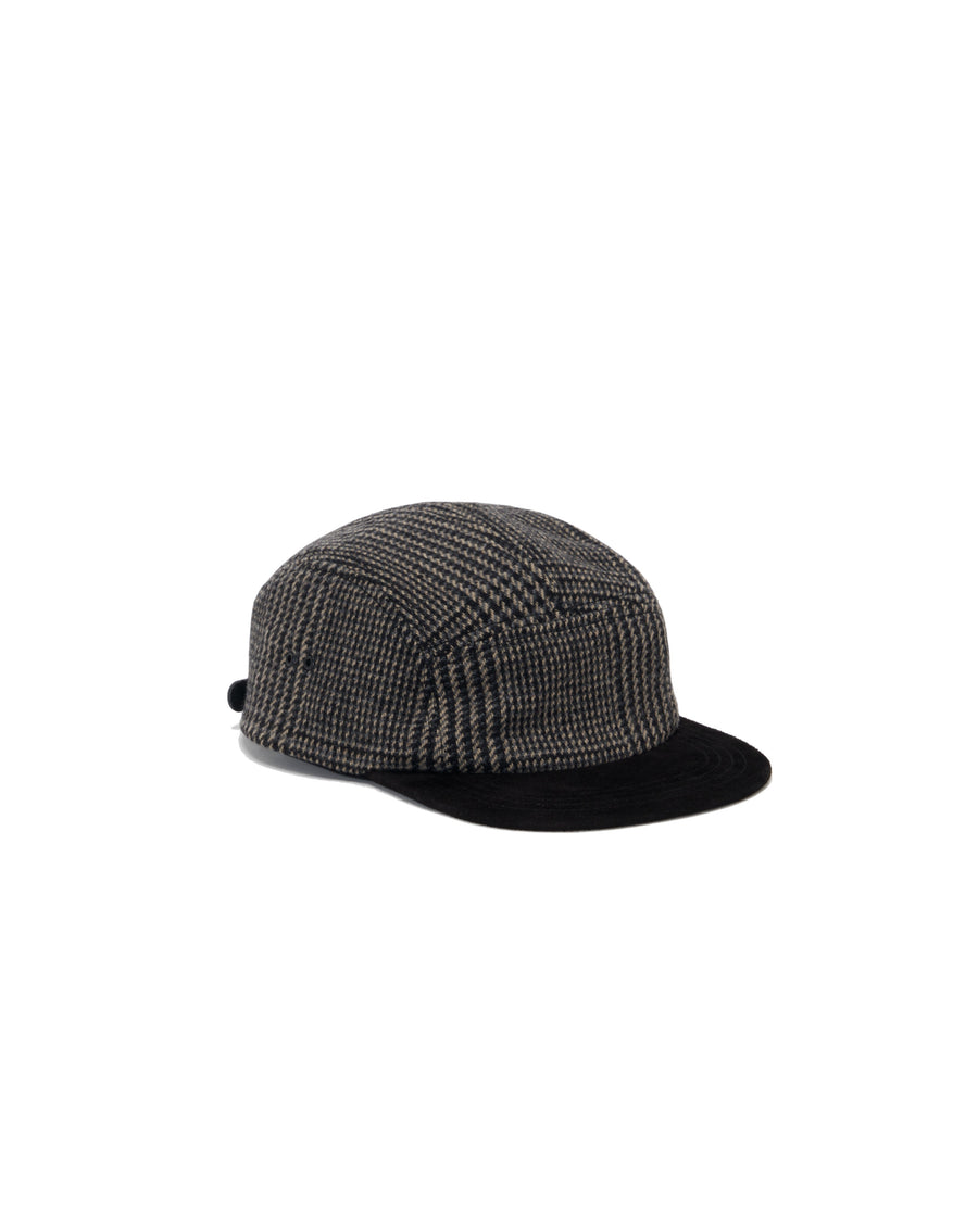 tweed jet cap