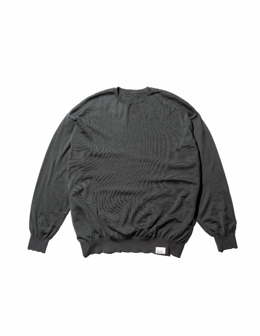 TECH HIGH GAUGE CREW NECK KNIT