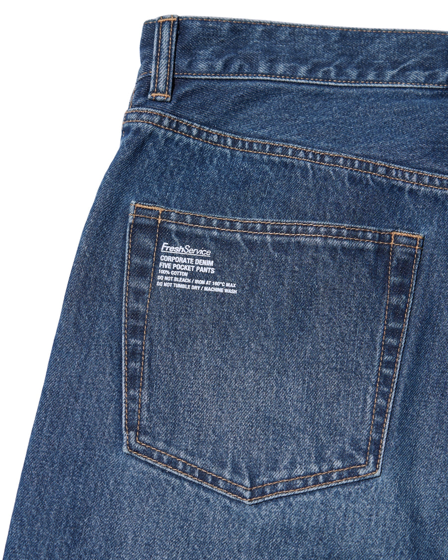 CORPORATE DENIM FIVE POCKET PANTS – FreshService® official site