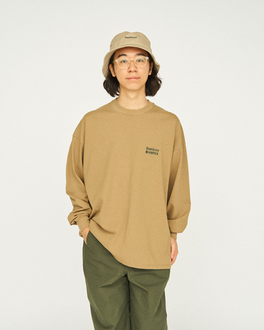 VIBTEX for FreshService L/S CREW NECK TEE