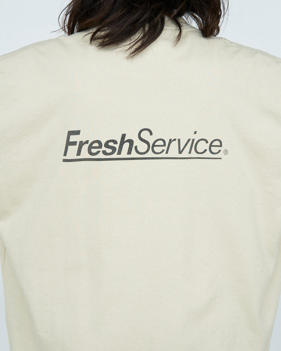blurhms FreshService L/S PRINT Tee ブラック