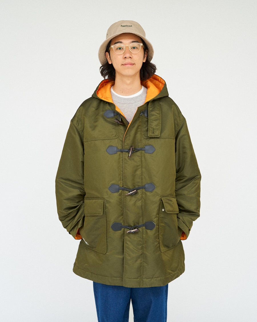 FLIGHT NYLON REVERSIBLE DUFFLE COAT