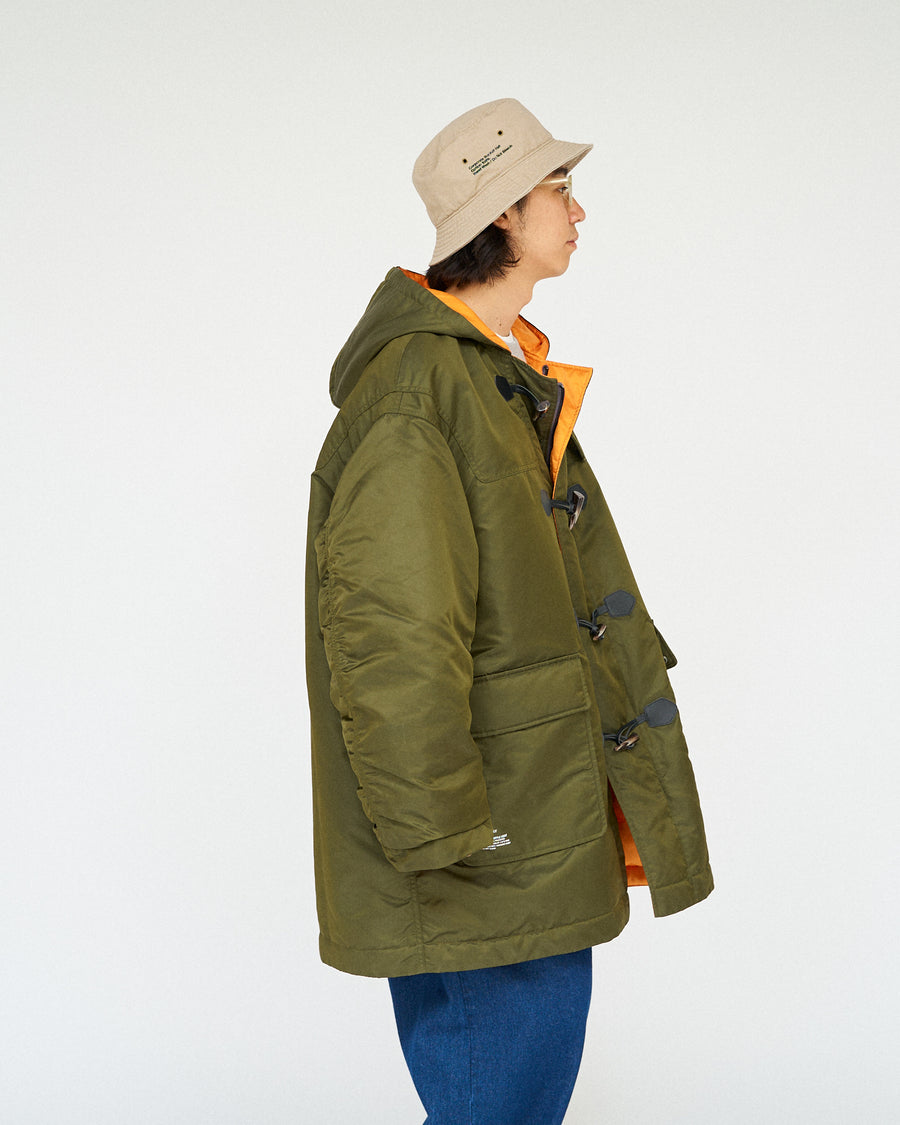FLIGHT NYLON REVERSIBLE DUFFLE COAT