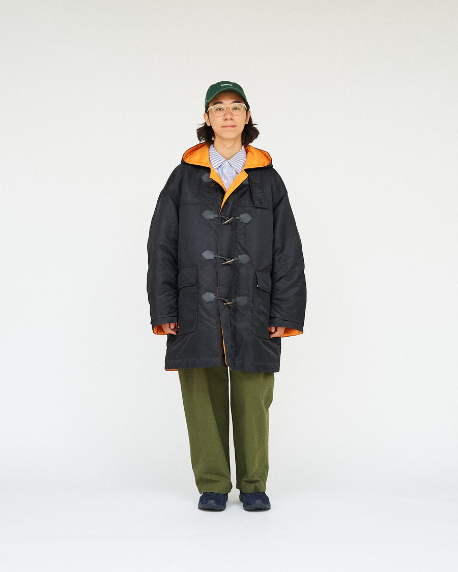 FLIGHT NYLON REVERSIBLE DUFFLE COAT