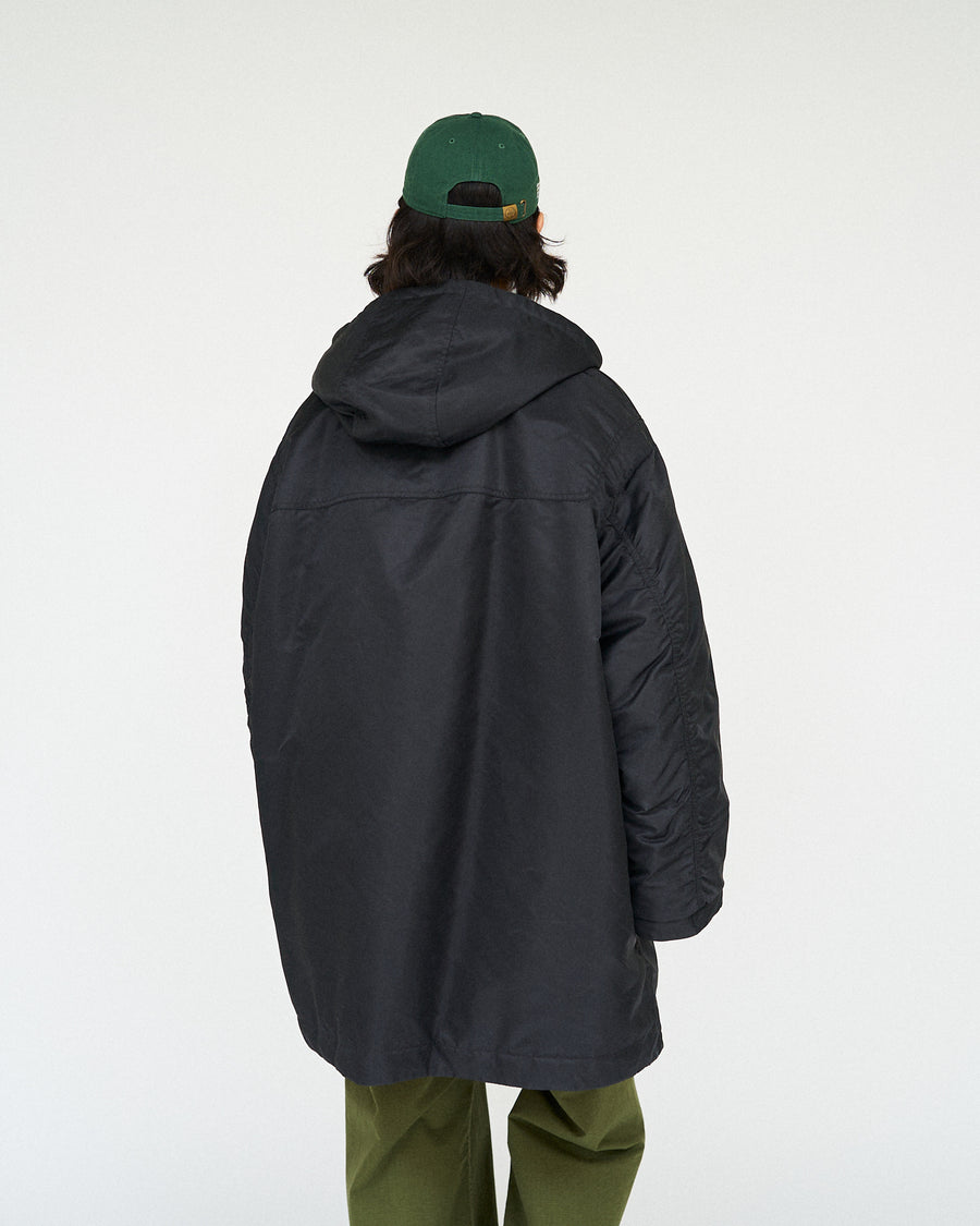 FLIGHT NYLON REVERSIBLE DUFFLE COAT