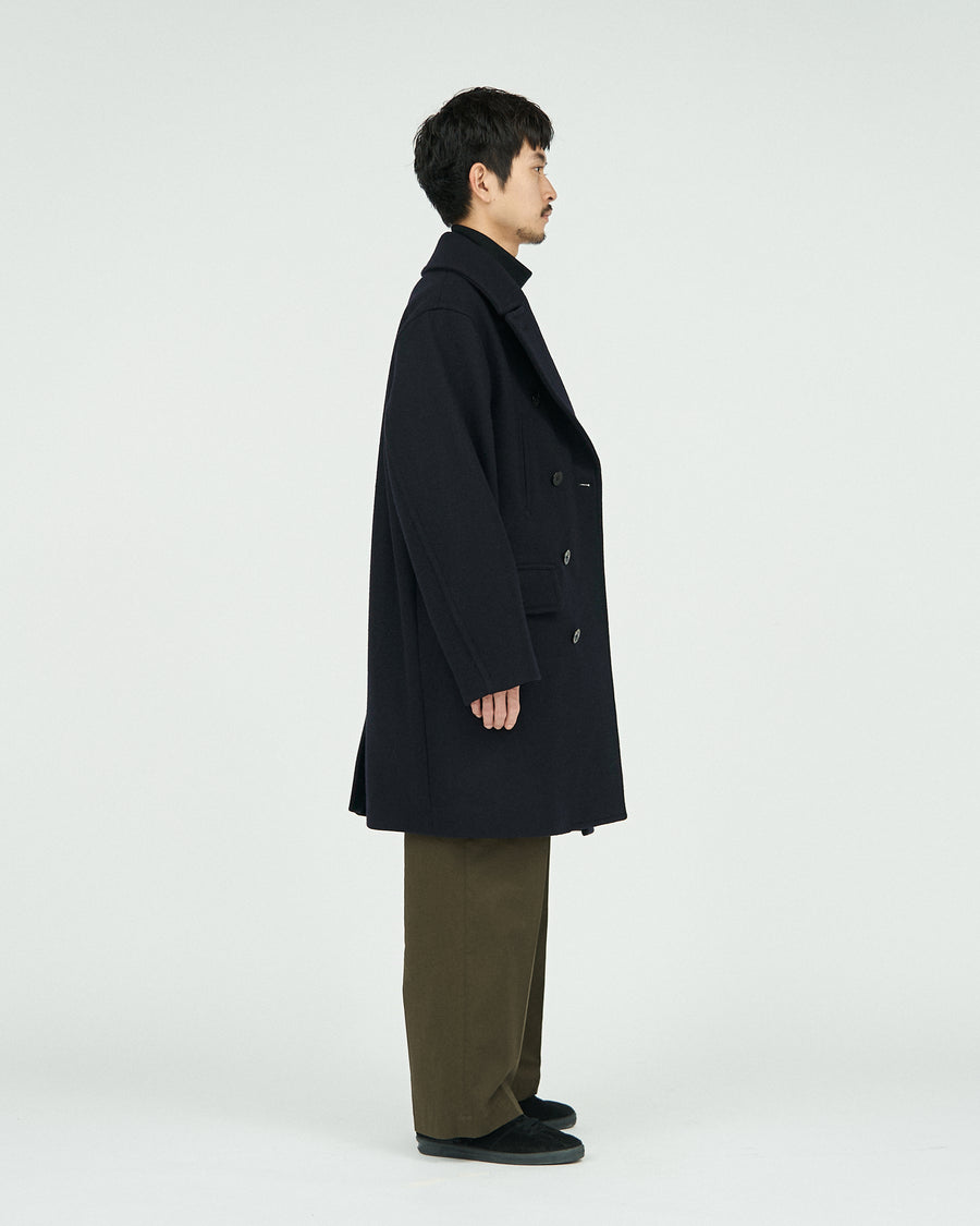 Wool Melton 10B Pea Coat