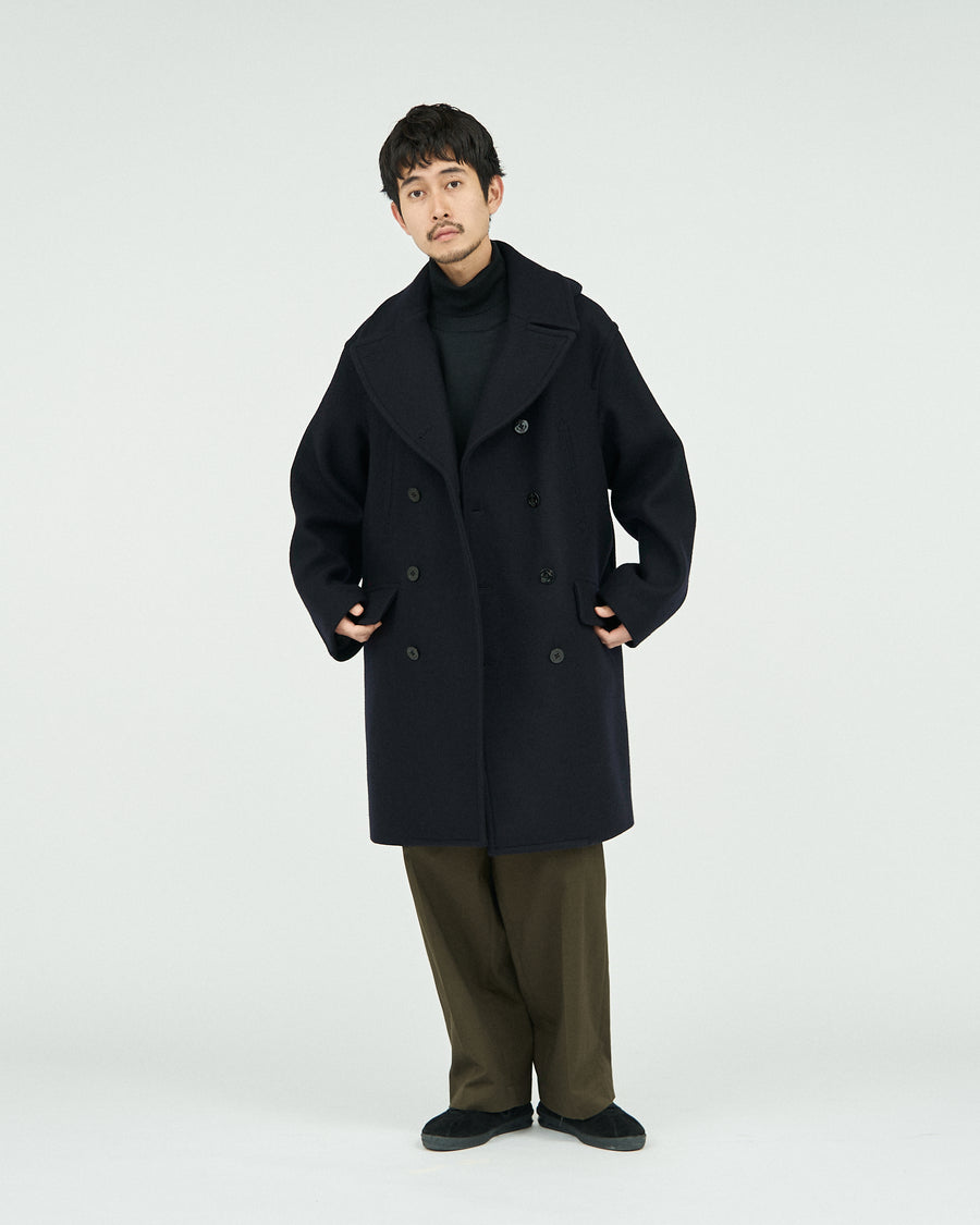 Wool Melton 10B Pea Coat