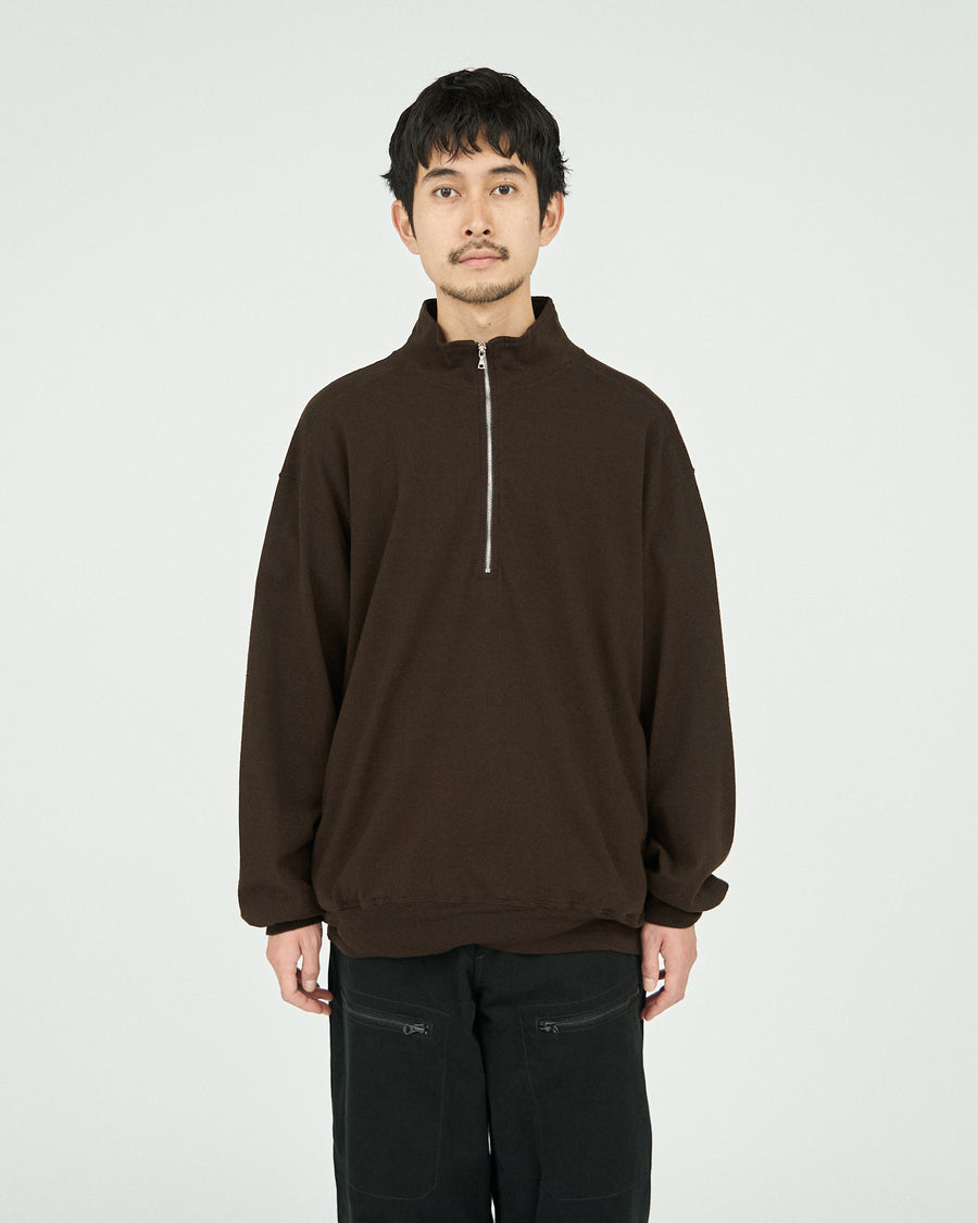 Co/Silk Nep Half-Zip