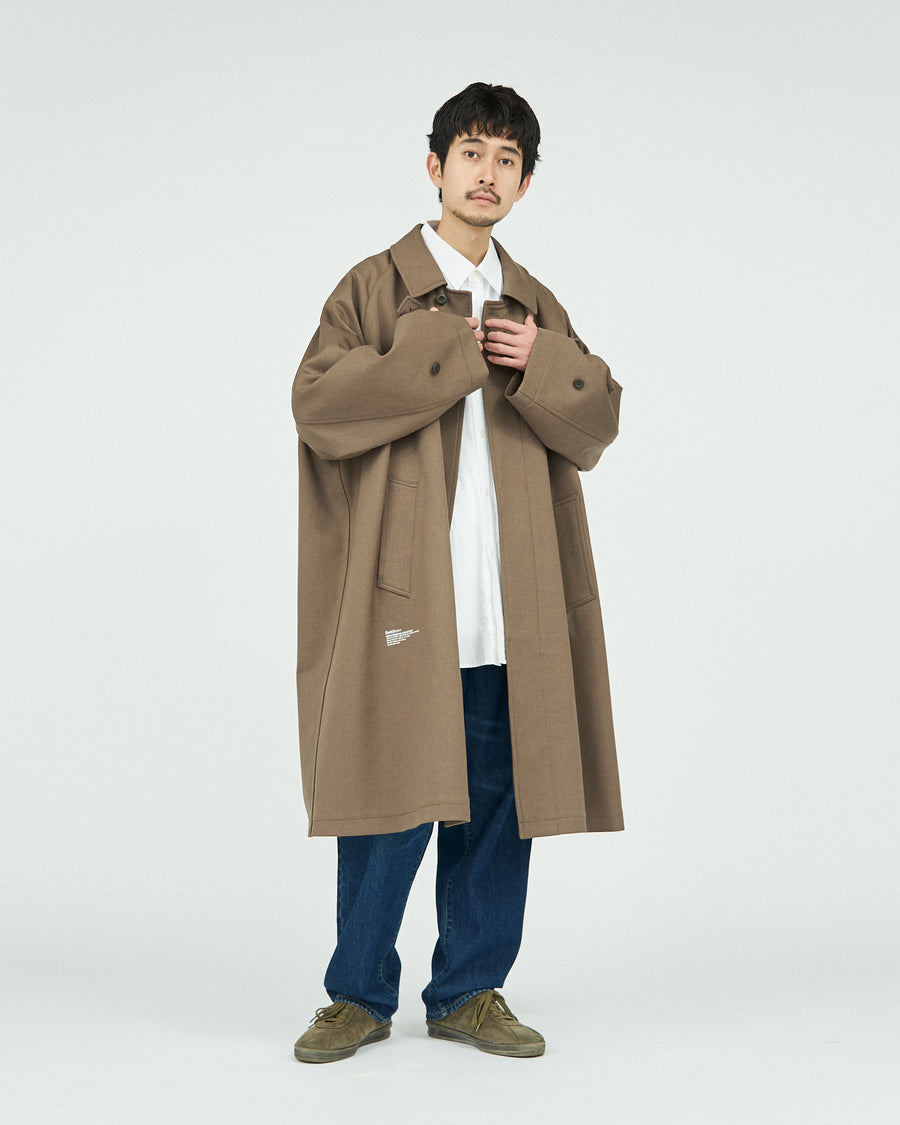 DOWN FABRIC BAL COLLAR COAT