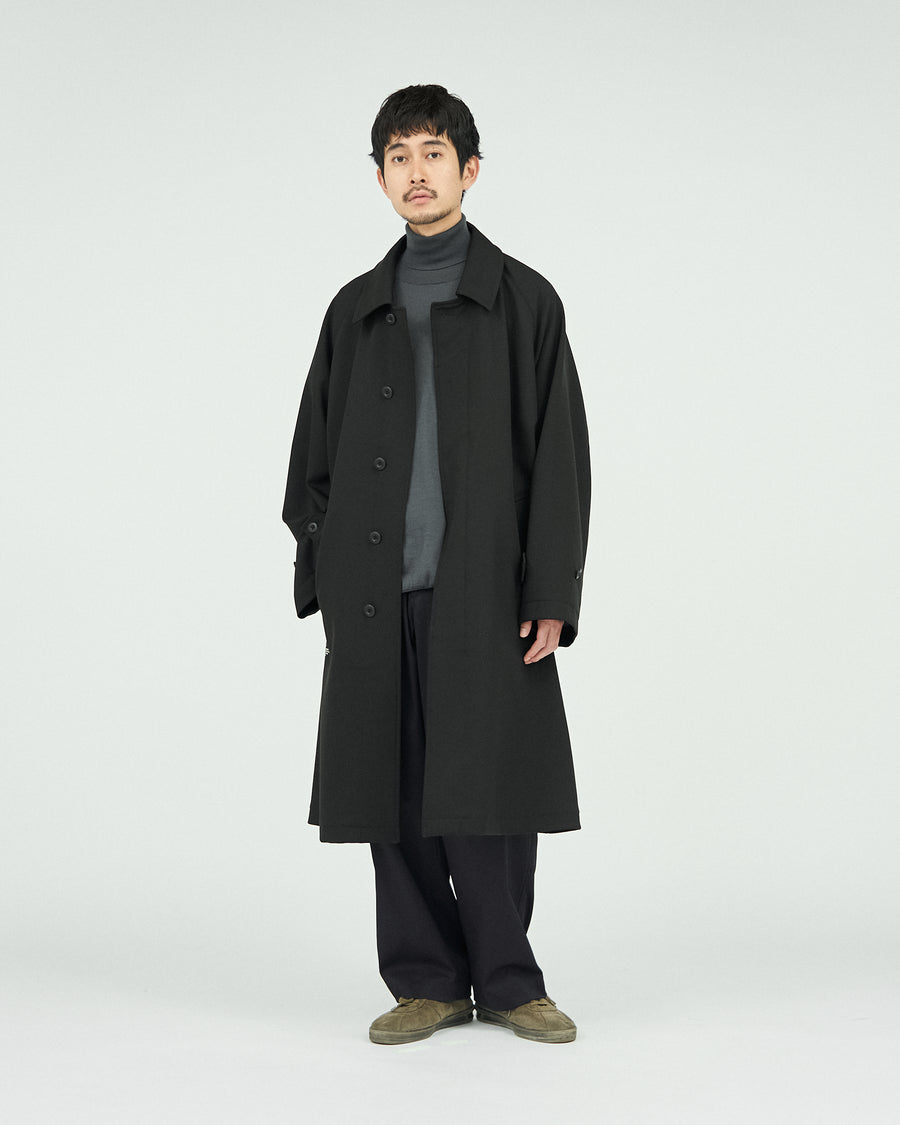 DOWN FABRIC BAL COLLAR COAT