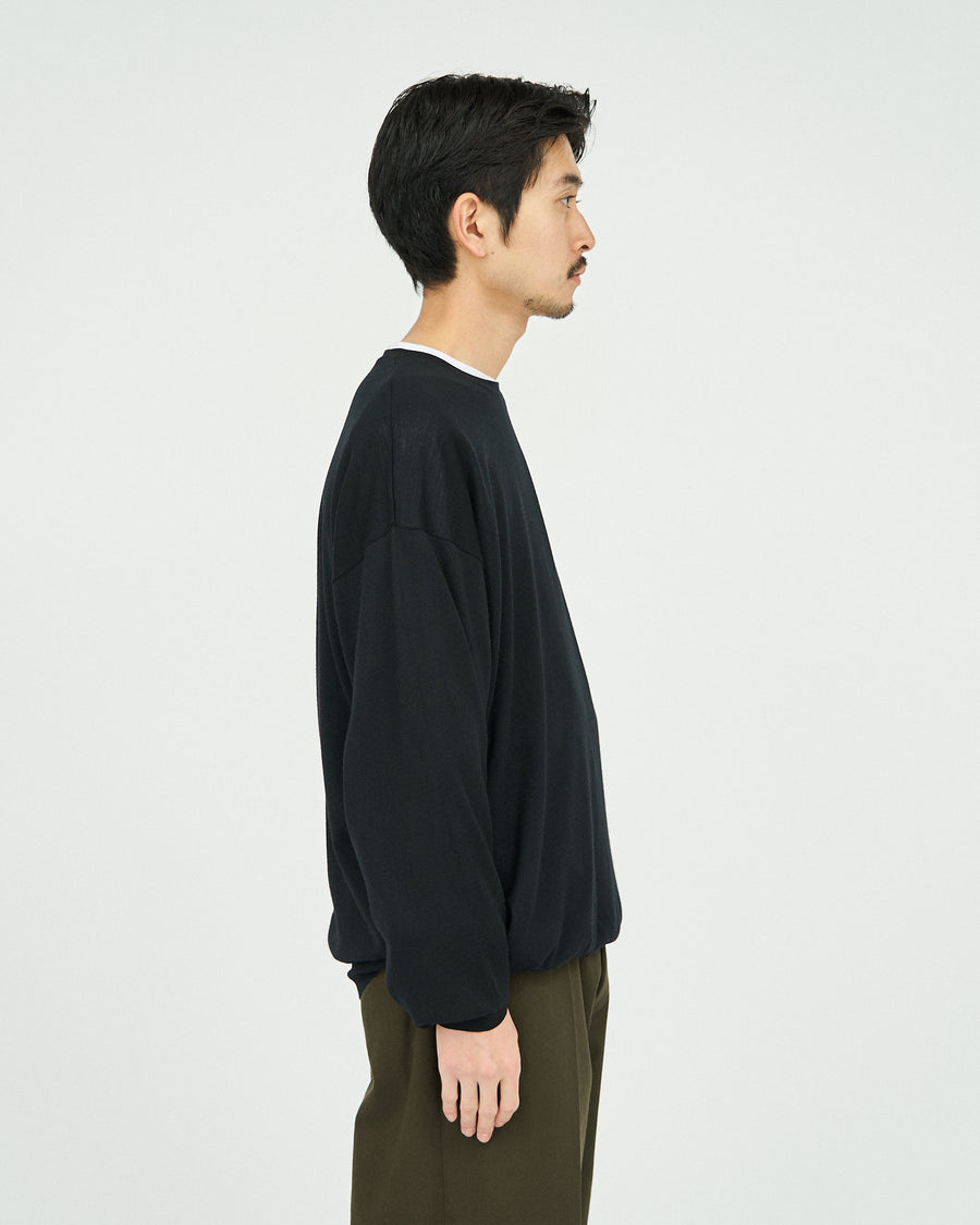 TECH HIGH GAUGE CREW NECK KNIT