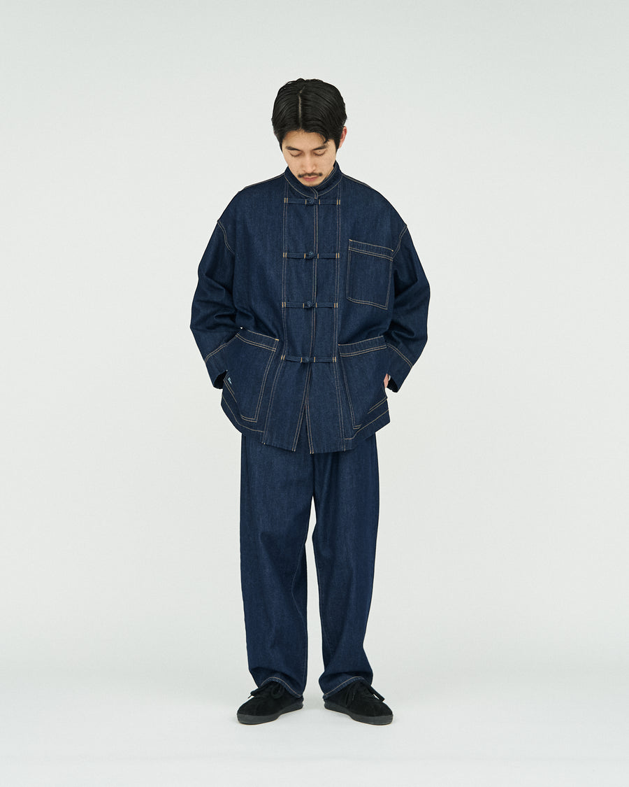 CORPORATE DENIM KUNG-FU COVERALL (ONE WASH)