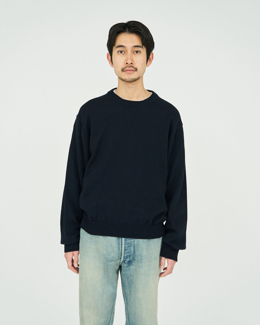 YAK MOHAIR 7GG CREW SWEATER