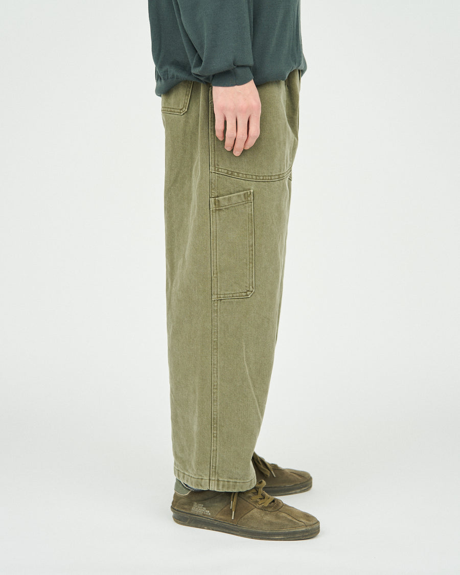 USED WASHED HEAVY PIMA TWILL FRENCH AIR FORCE MECHANIC PANTS