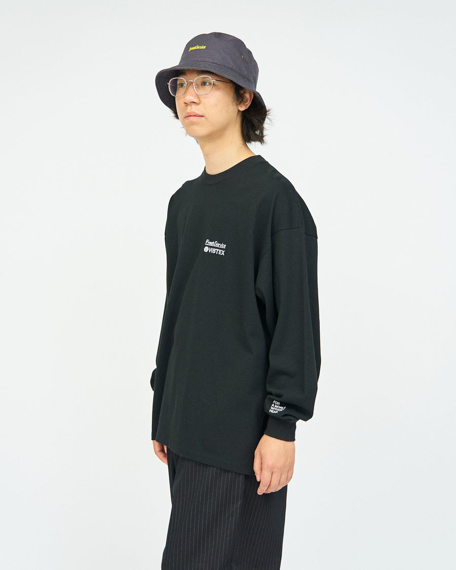 VIBTEX for FreshService L/S CREW NECK TEE