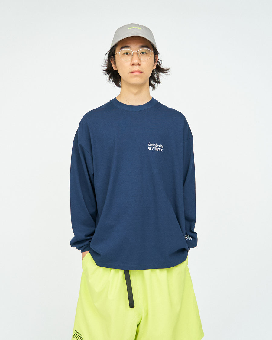 VIBTEX for FreshService L/S CREW NECK TEE