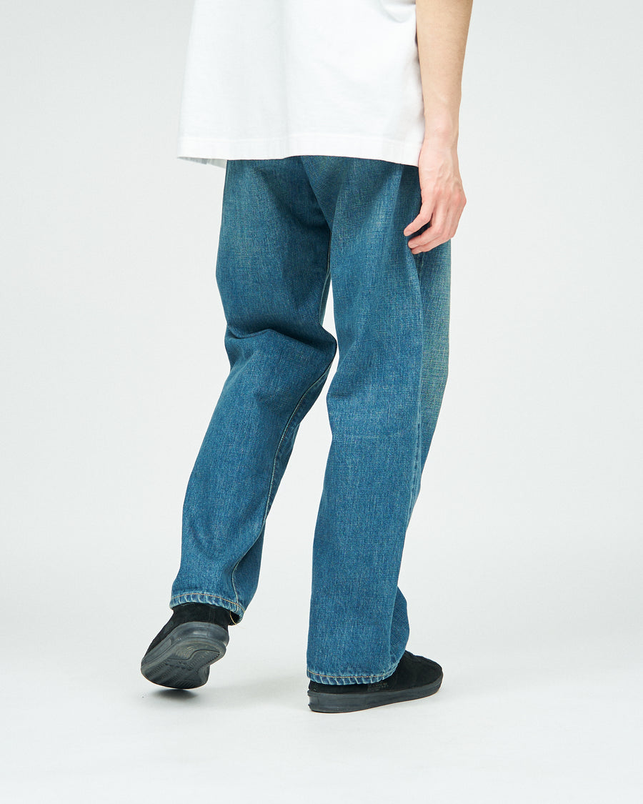VINTAGE WASHED ”1937XX” SHUTTLE DENIM TROUSERS