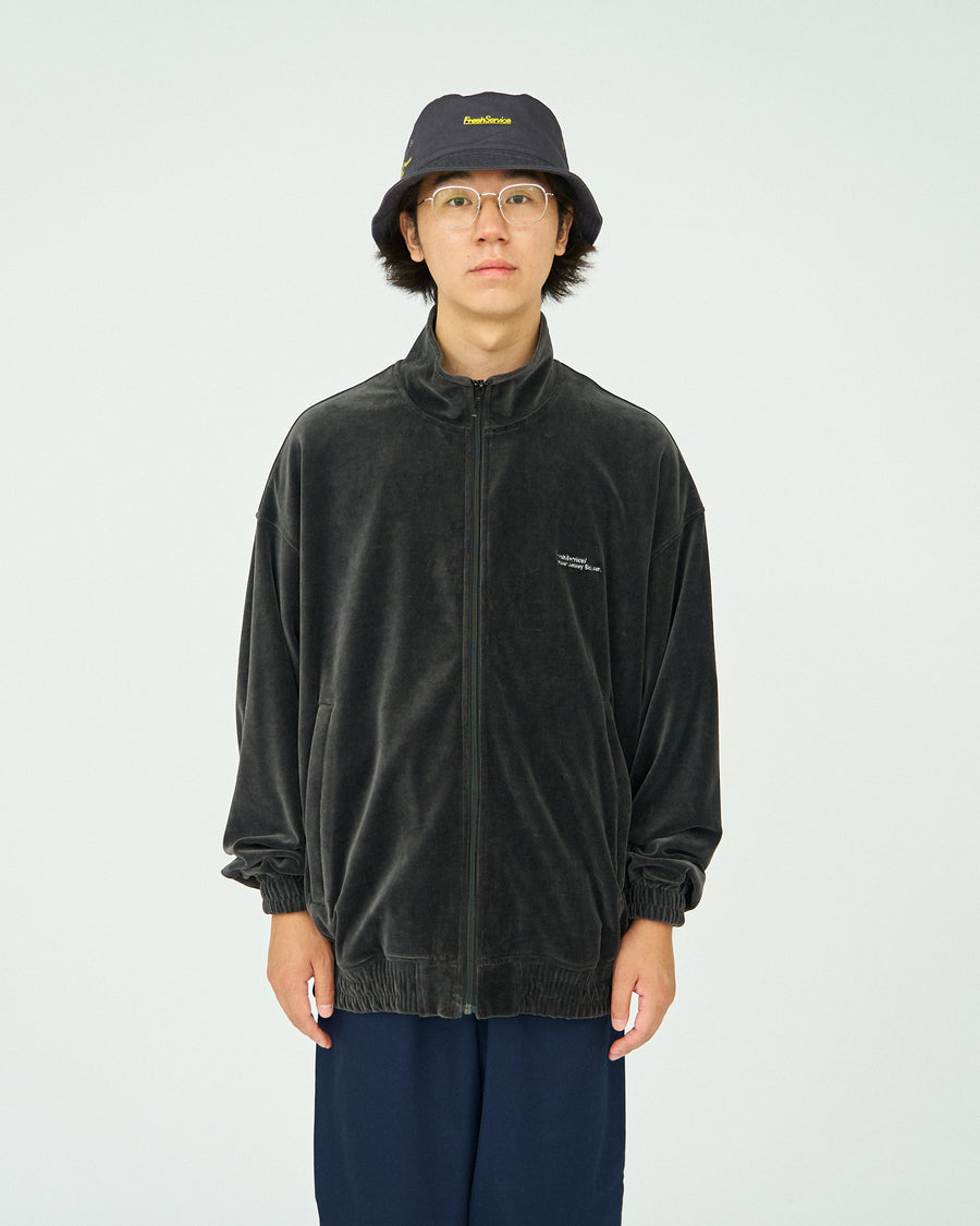 VELOUR JERSEY BLOUSON