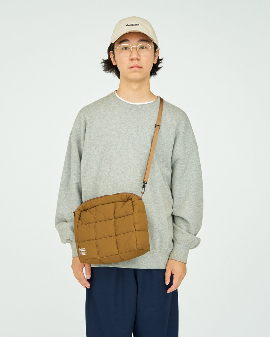 QUILTED CUBE BAG_L