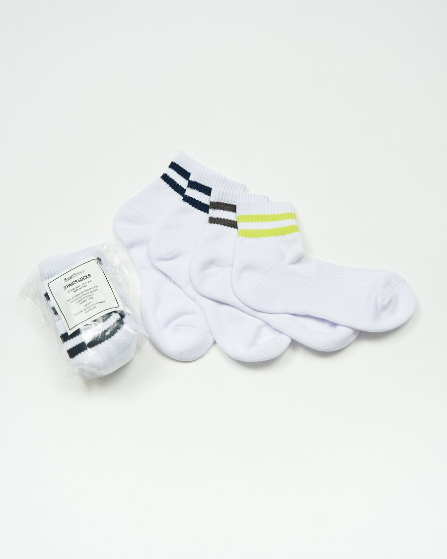 2-PACK LINE SHORT SOCKS