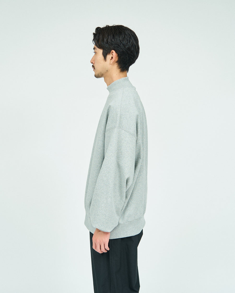 LIGHT OZ MOCK NECK SWEAT