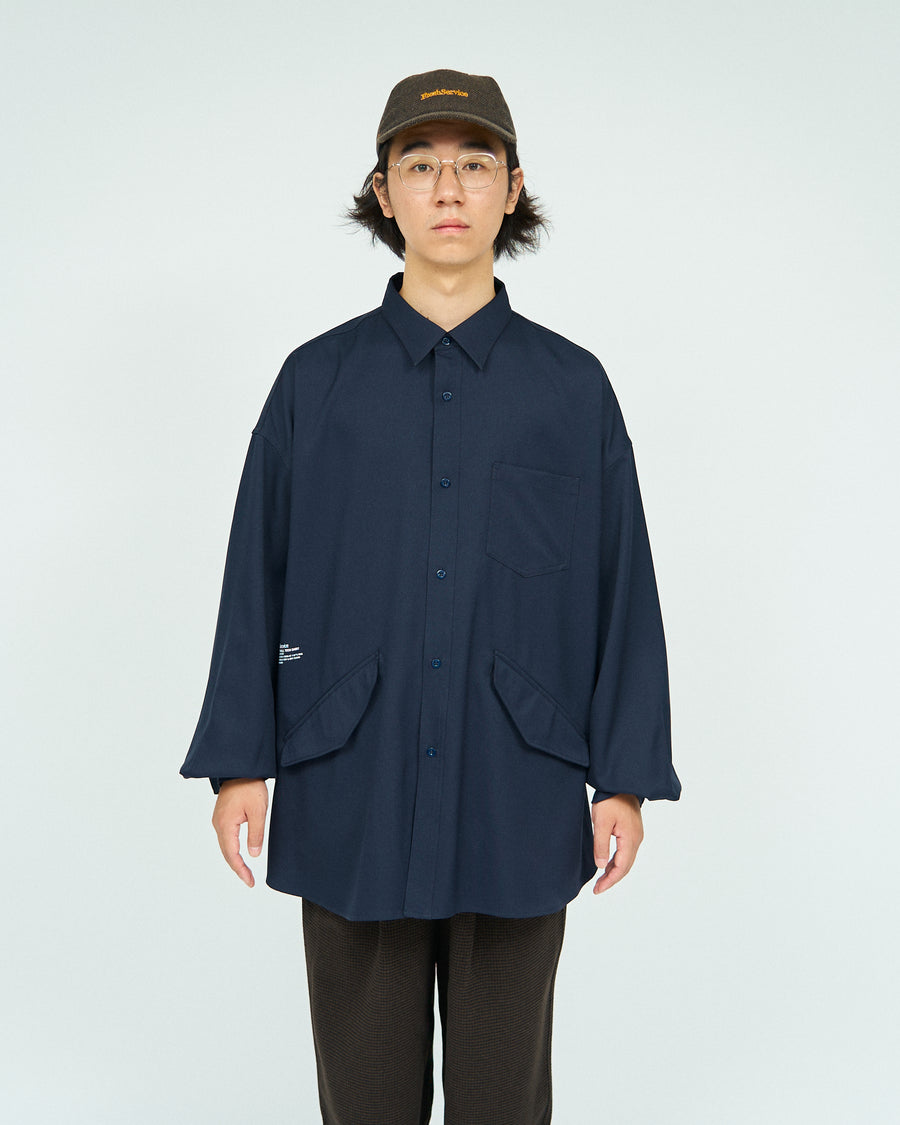 WOOLY TWILL TECH SHIRT