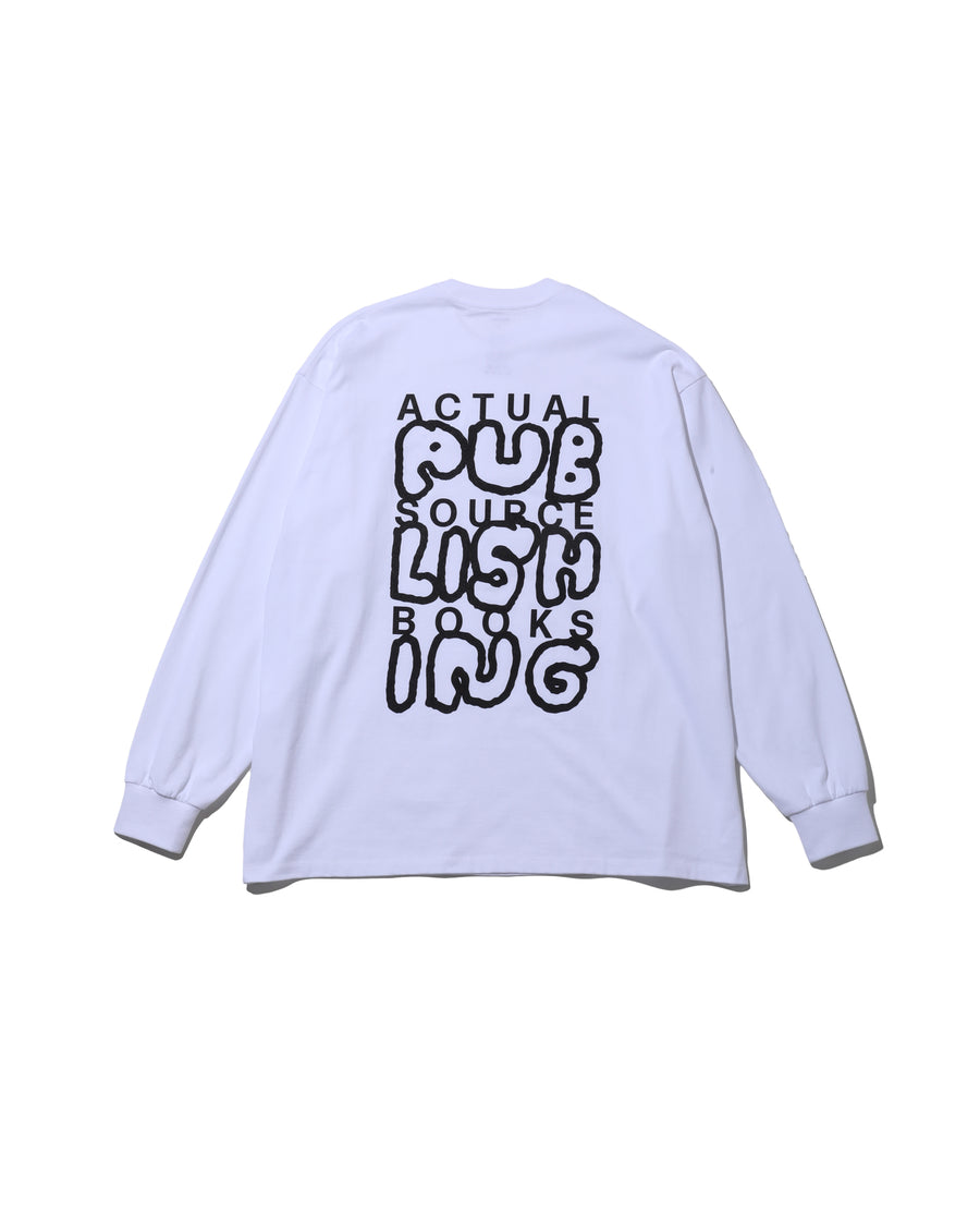 AS×FS CORPORATE L/S TEE “PUBLISHING”