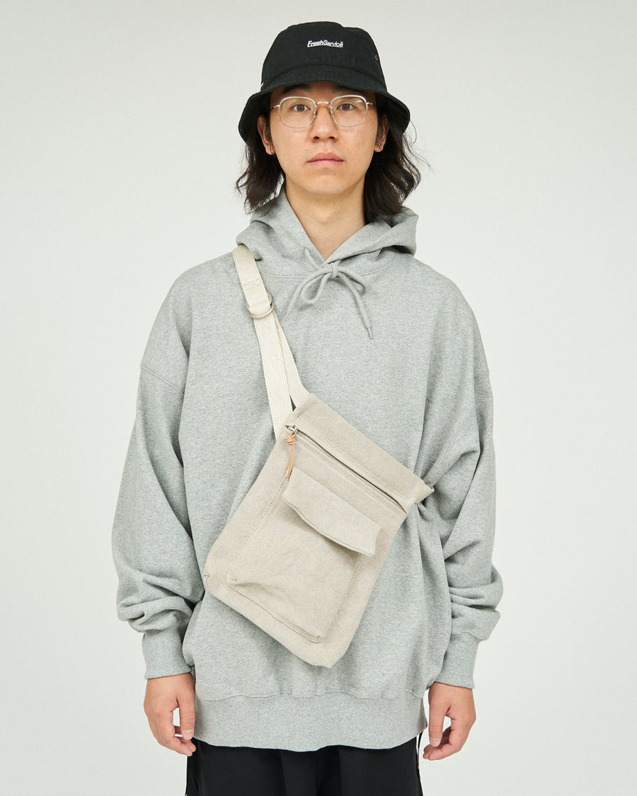 linen waist belt bag