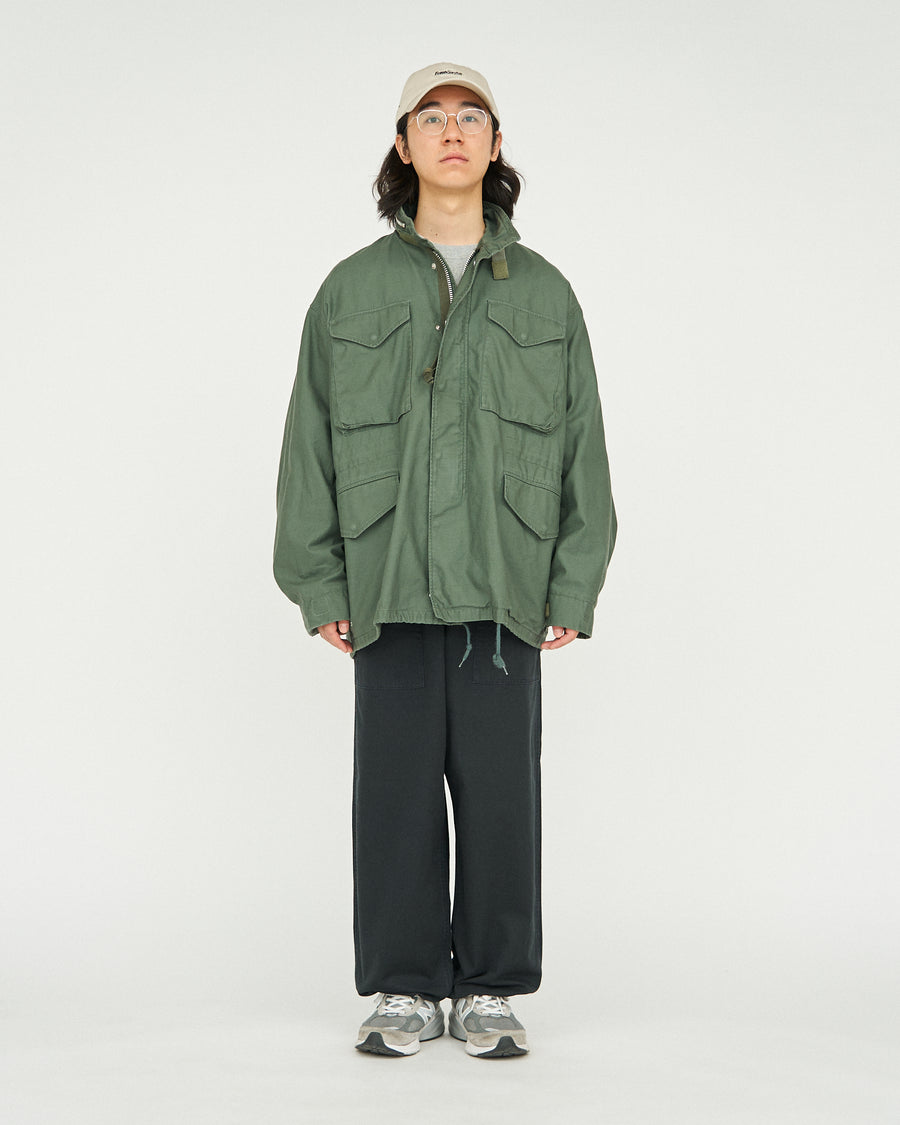 BACK SATEEN FIELD JACKET