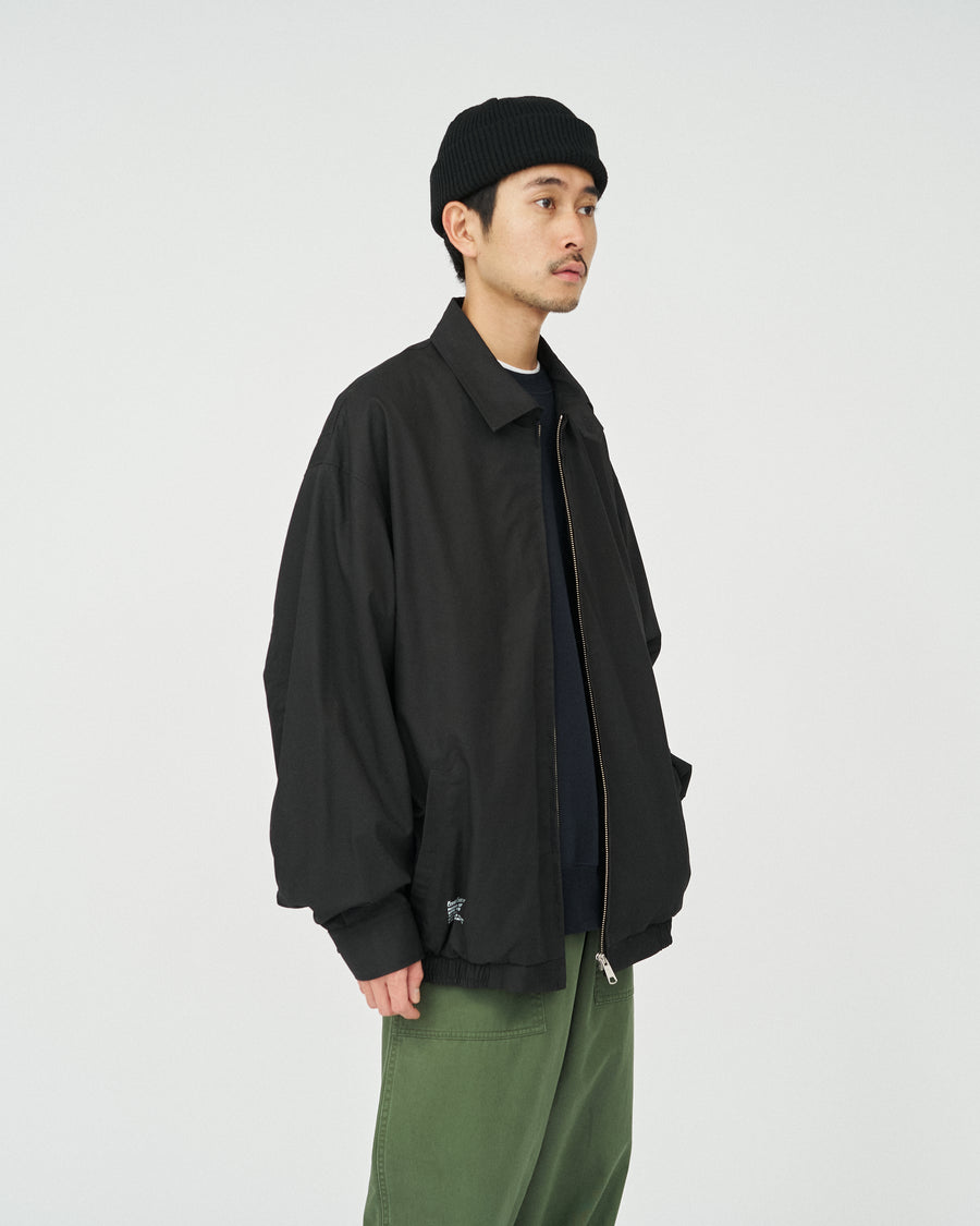 POWDER COTTON SWING TOP BLOUSON