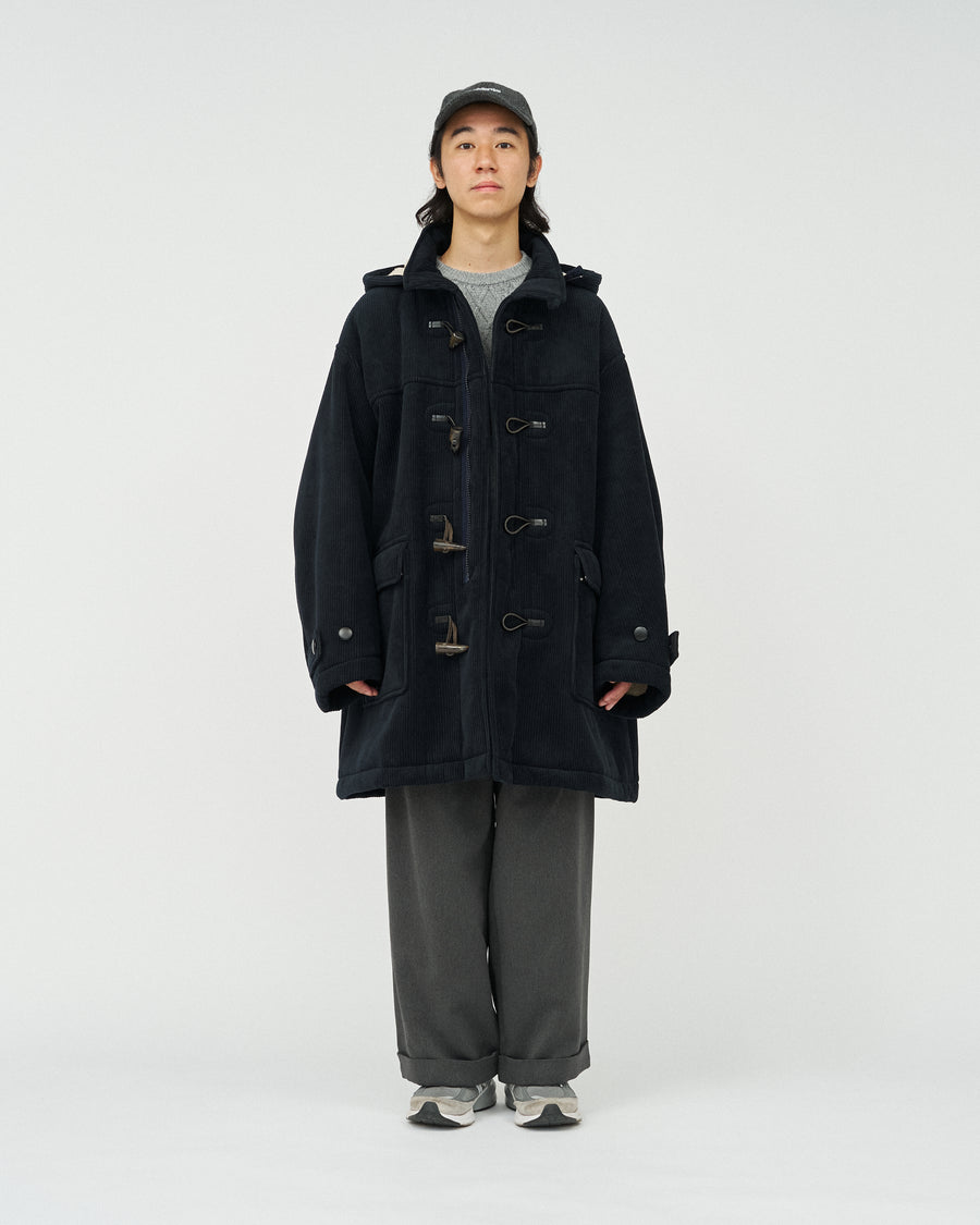 SHERPA CORDUROY DUFFLE COAT