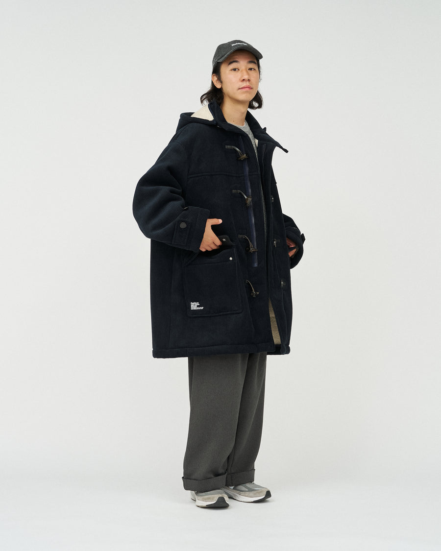 SHERPA CORDUROY DUFFLE COAT