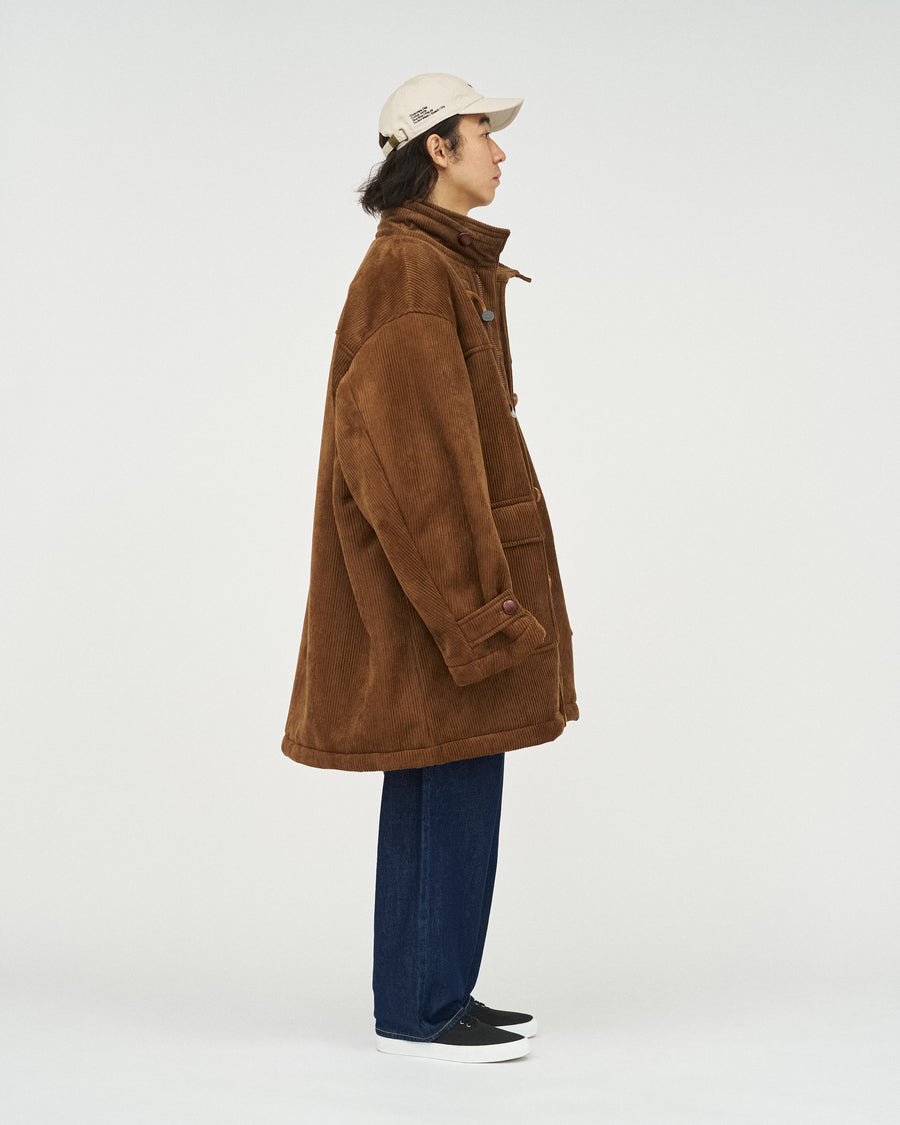 SHERPA CORDUROY DUFFLE COAT
