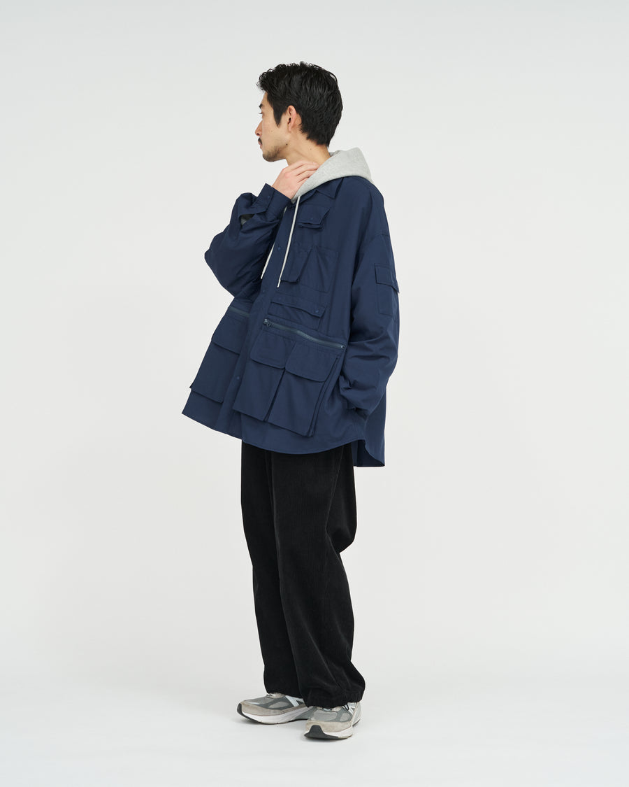 COTTON CORDUROY UTILITY PANTS