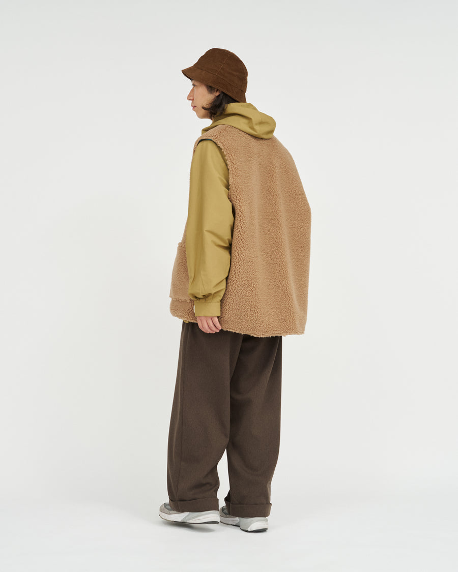 COTTON CORDUROY NARROW BRIM BUCKET HAT