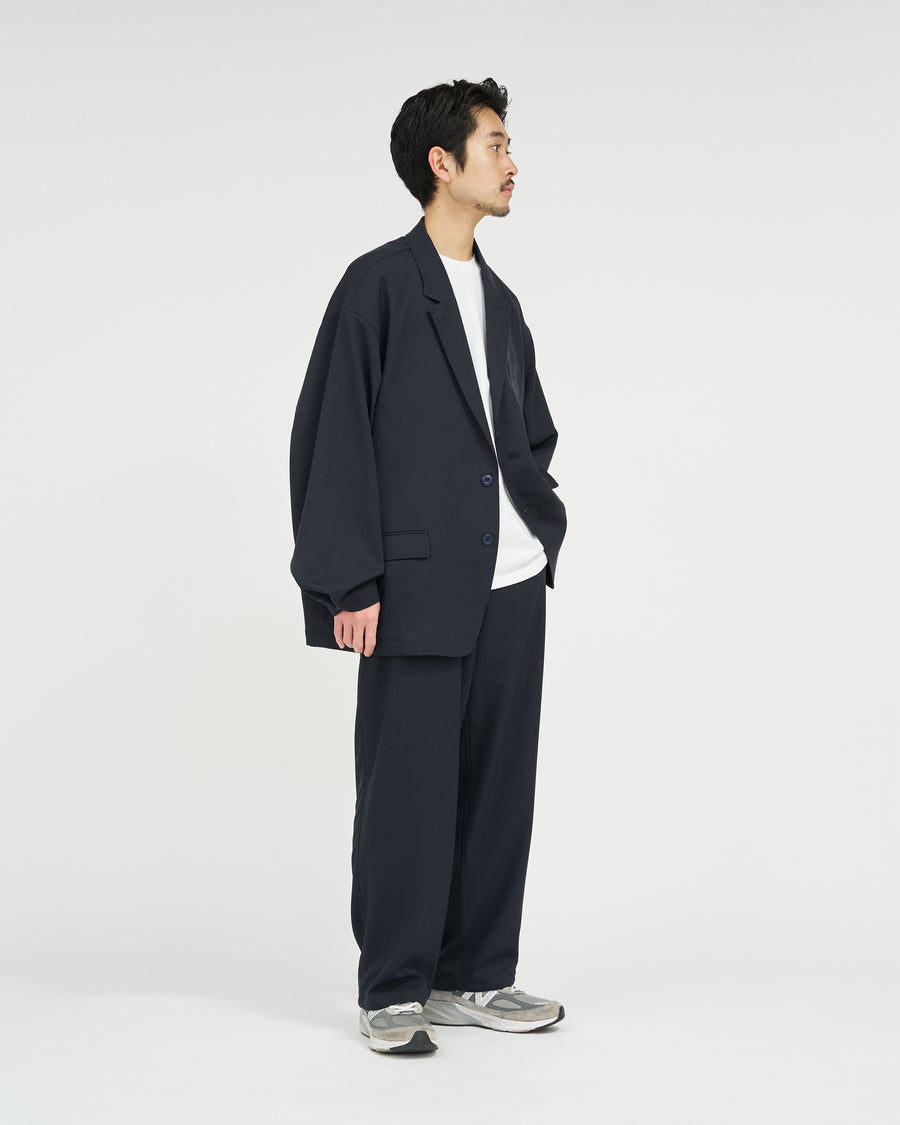 WOOLY TWILL TROUSERS