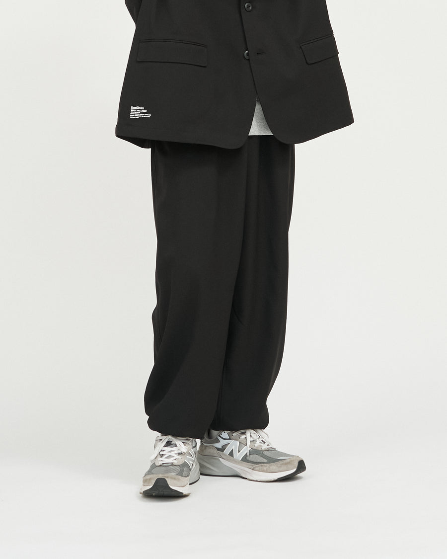 WOOLY TWILL TROUSERS