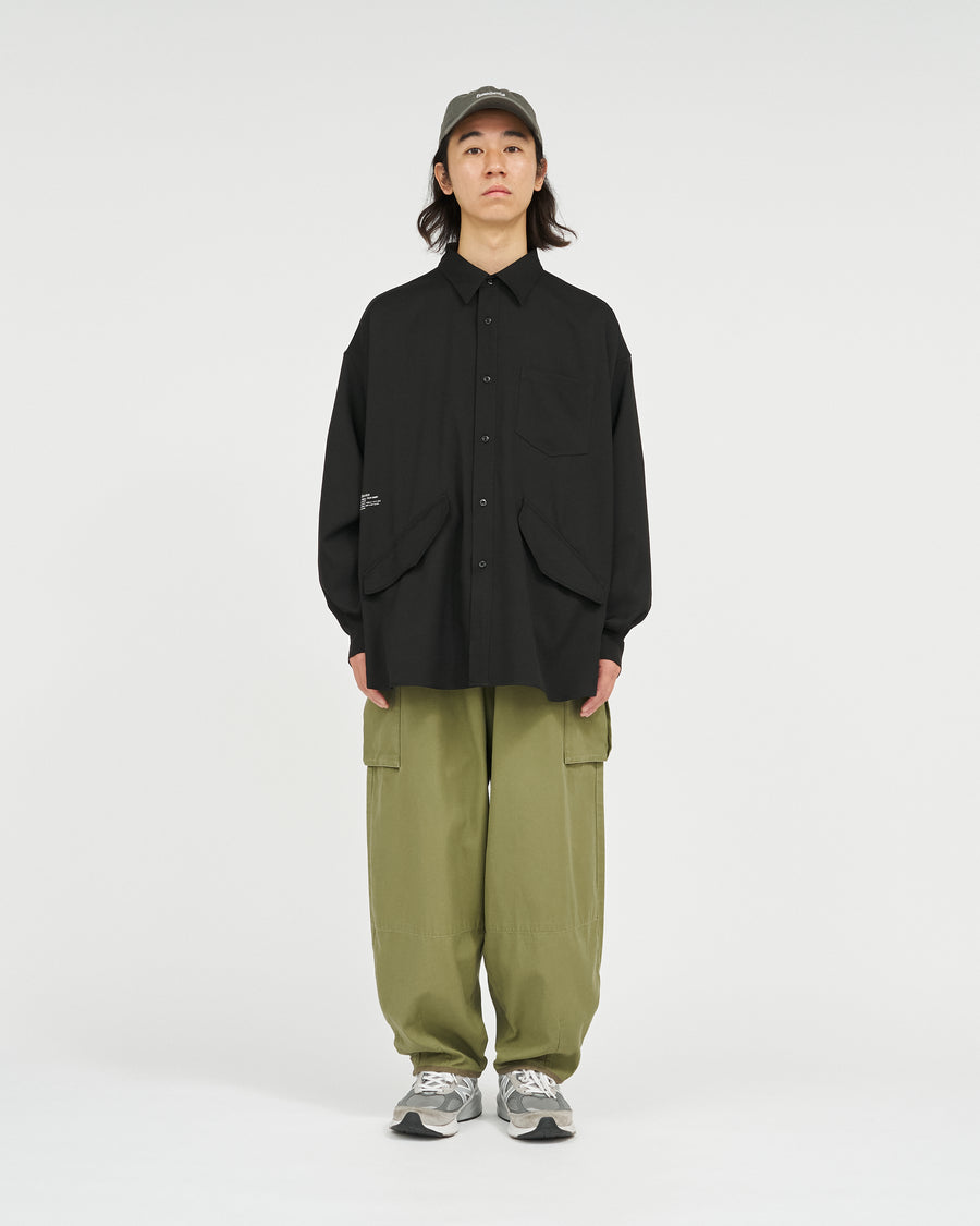 WOOLY TWILL TECH SHIRT