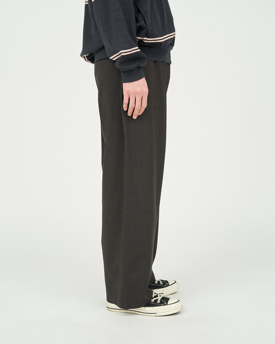 Washed Wool Voile Side Seamless 4P Pants