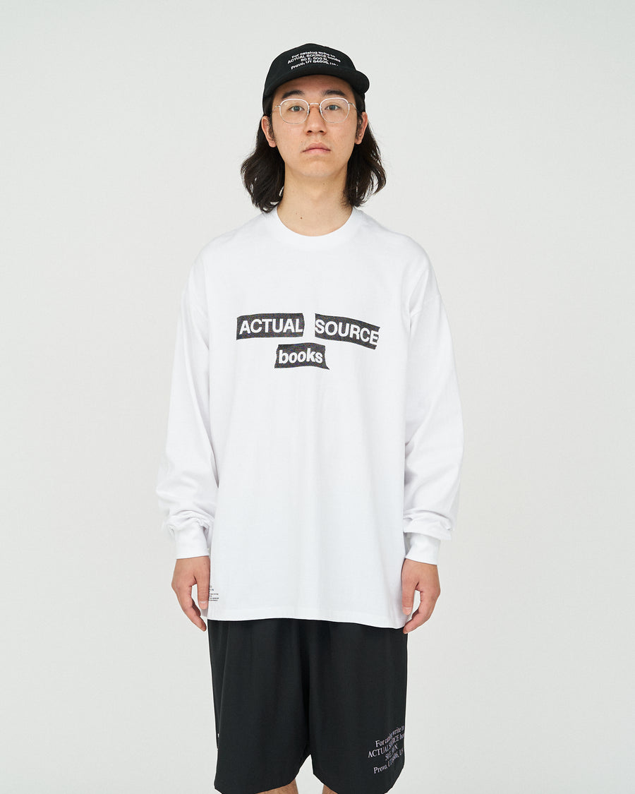 AS×FS CORPORATE L/S TEE “TAPE”