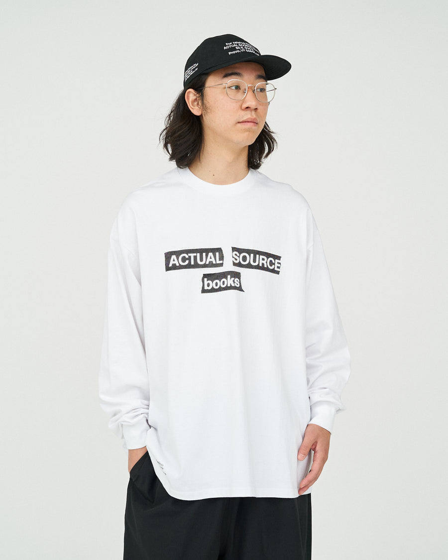 AS×FS CORPORATE L/S TEE “TAPE”