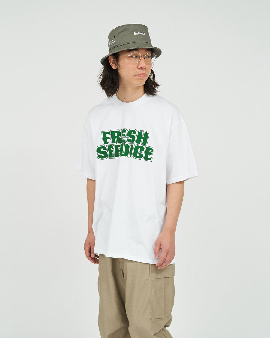 FreshService - CORPORATE PRINTED S/S TEE ”MS” / BLACK